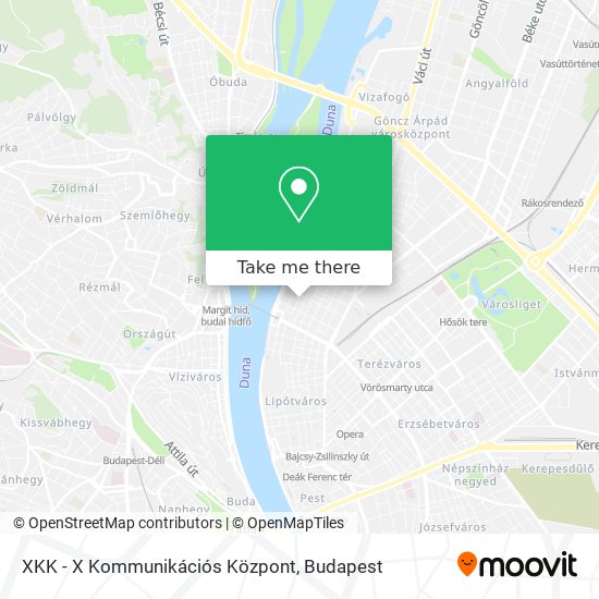 XKK - X Kommunikációs Központ map