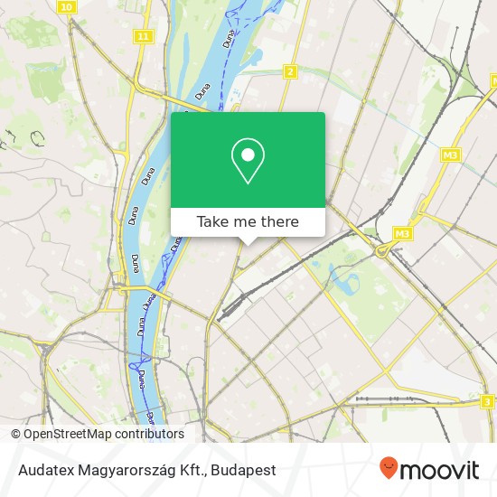 Audatex Magyarország Kft. map