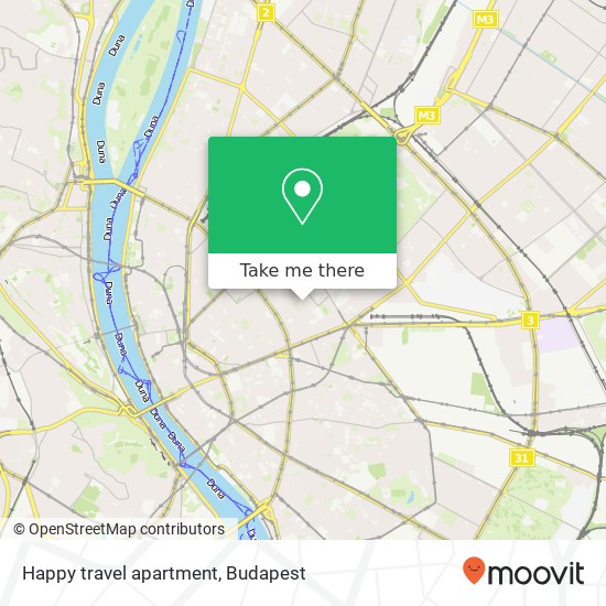 Happy travel apartment map