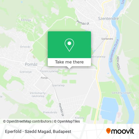 Eperföld - Szedd Magad map