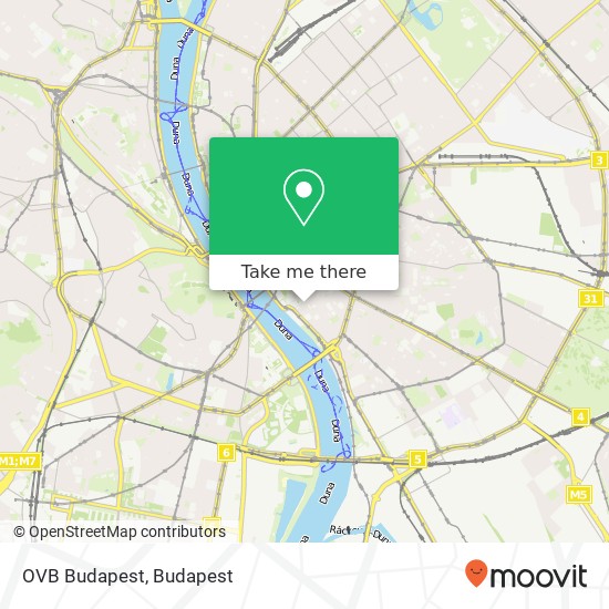 OVB Budapest map