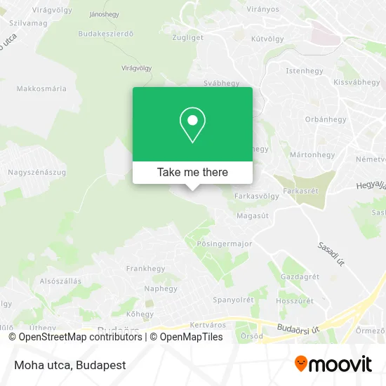 Moha utca map