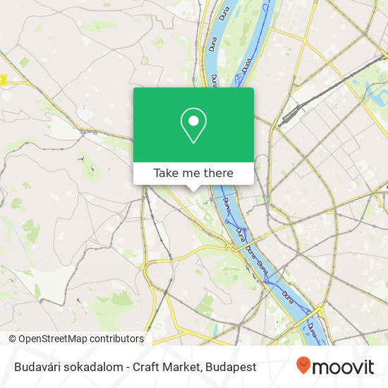 Budavári sokadalom - Craft Market map