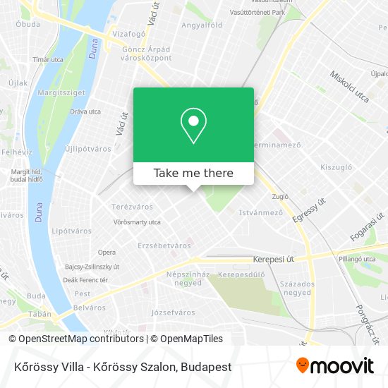 Kőrössy Villa - Kőrössy Szalon map