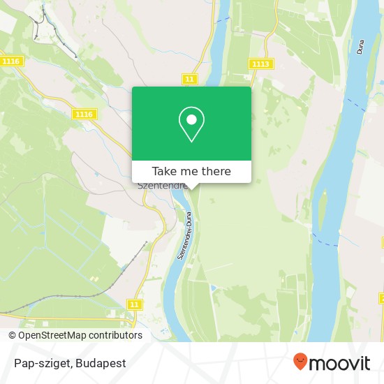 Pap-sziget map