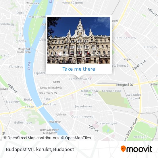 Budapest VII. kerület map