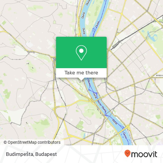 Budimpešta map