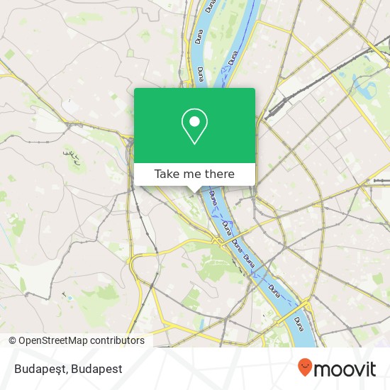 Budapeşt map