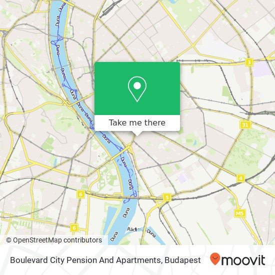 Boulevard City Pension And Apartments map