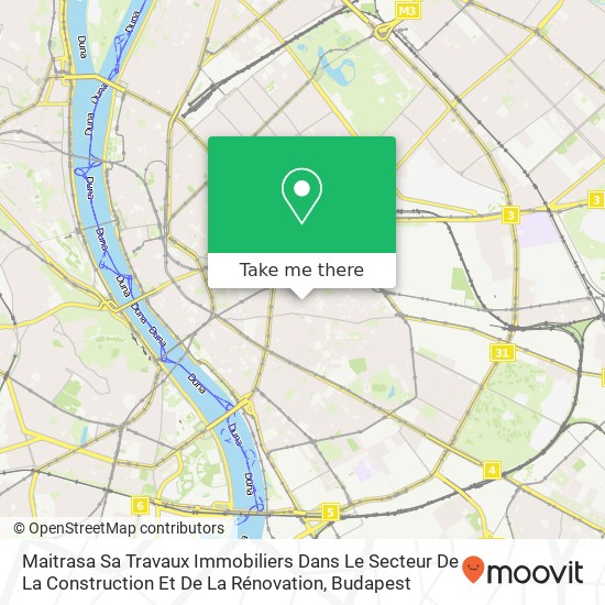 Maitrasa Sa Travaux Immobiliers Dans Le Secteur De La Construction Et De La Rénovation map