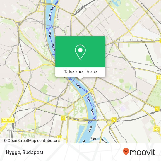 Hygge, 1093 Budapest map