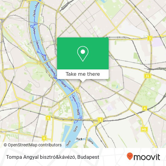 Tompa Angyal bisztró&kávézó, Tompa utca 14 1094 Budapest map