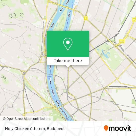 Holy Chicken étterem map