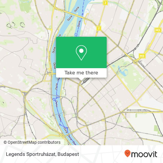 Legends Sportruházat, Nyugati tér 1062 Budapest map