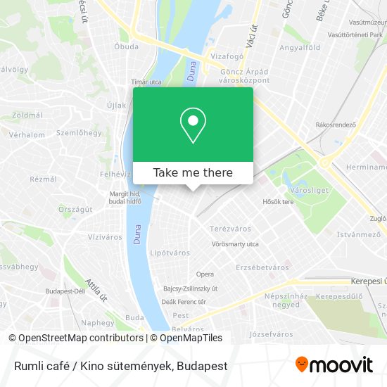 Rumli café / Kino sütemények map