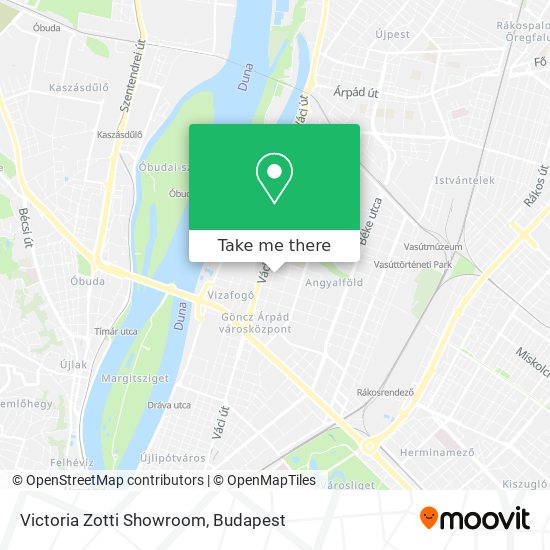 Victoria Zotti Showroom map