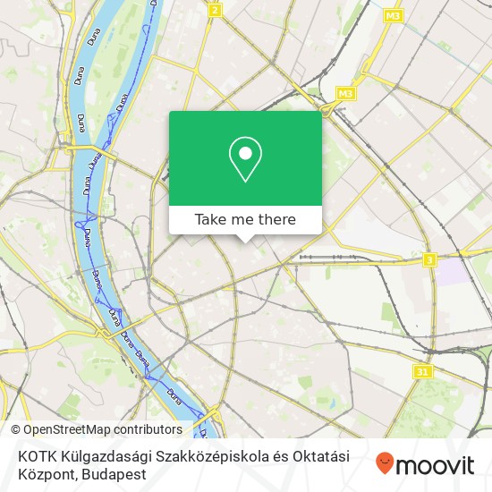 KOTK Külgazdasági Szakközépiskola és Oktatási Központ map