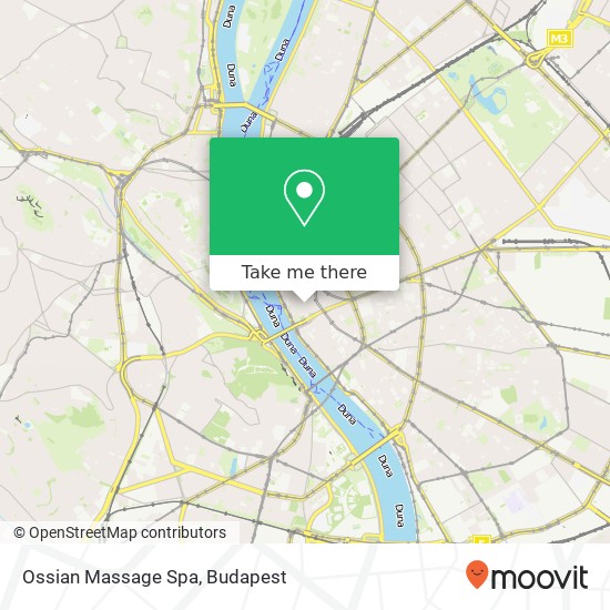 Ossian Massage Spa map