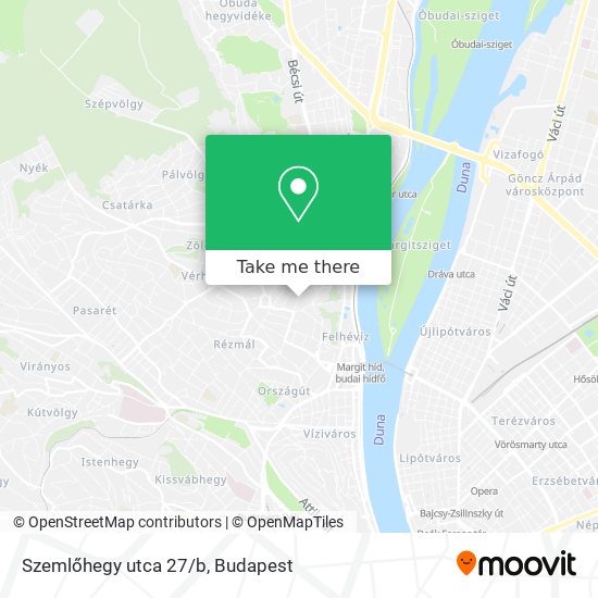 Szemlőhegy utca 27/b map