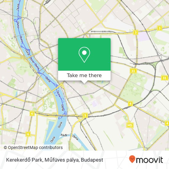 Kerekerdő Park, Műfüves pálya map