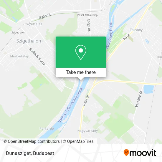 Dunasziget map