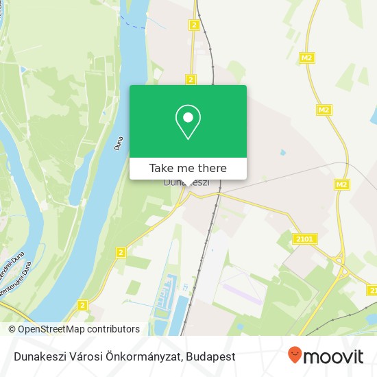Dunakeszi Városi Önkormányzat map
