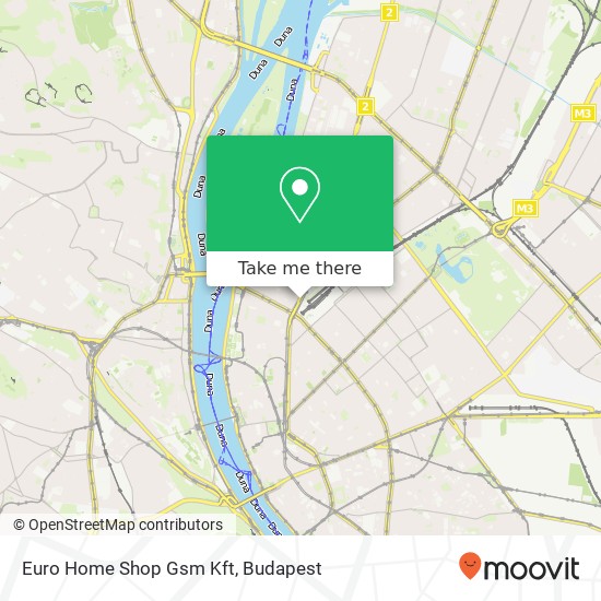 Euro Home Shop Gsm Kft map