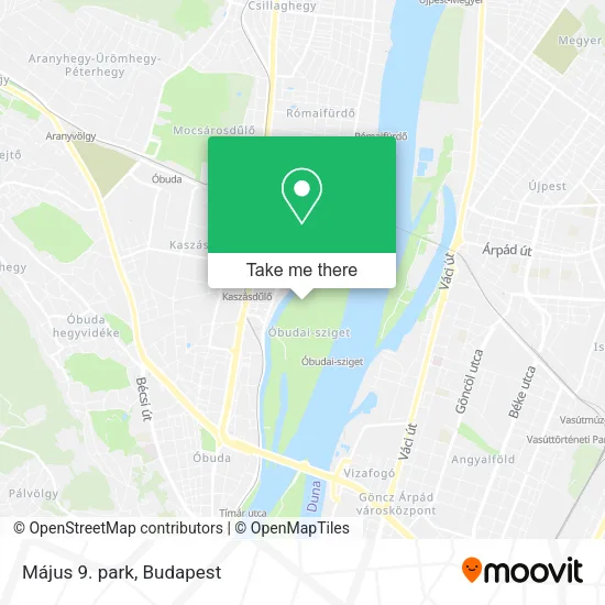 Május 9. park map