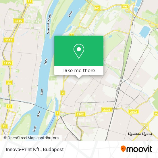 Innova-Print Kft. map