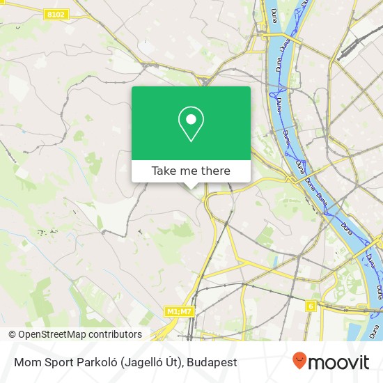 Mom Sport Parkoló (Jagelló Út) map