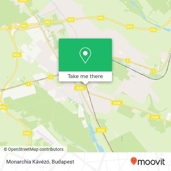 Monarchia Kávézó map