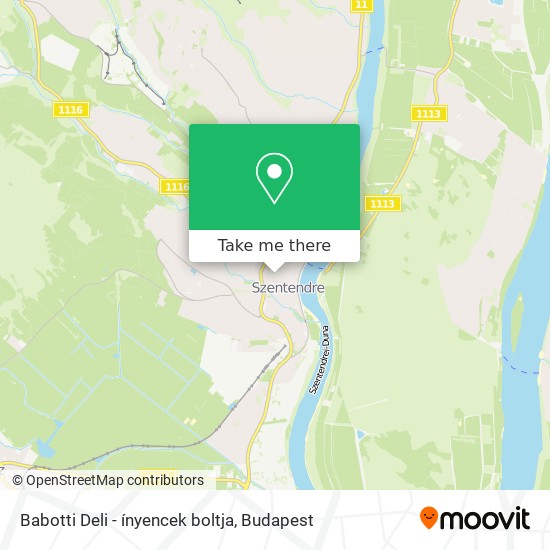 Babotti Deli - ínyencek boltja map