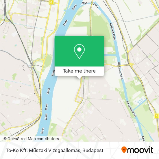 To-Ko Kft. Műszaki Vizsgaállomás map