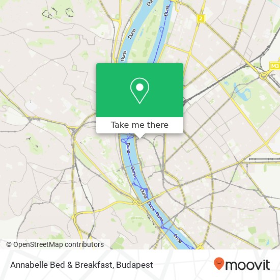 Annabelle Bed & Breakfast map