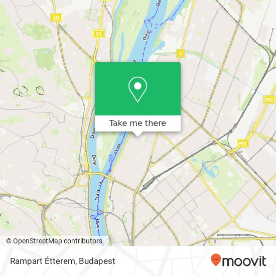 Rampart Étterem map