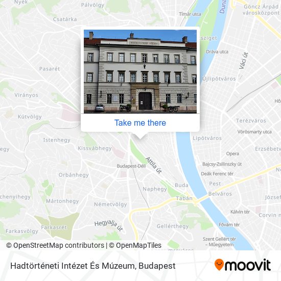 Hadtörténeti Intézet És Múzeum map