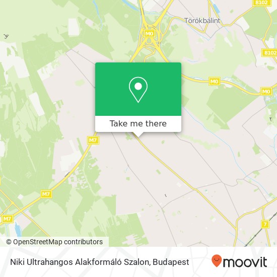 Niki Ultrahangos Alakformáló Szalon map