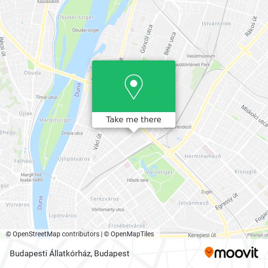 Budapesti Állatkórház map