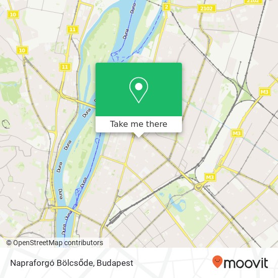 Napraforgó Bölcsőde map