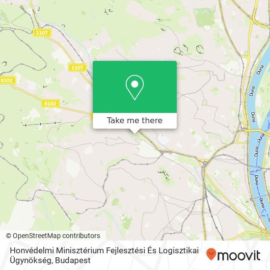 Honvédelmi Minisztérium Fejlesztési És Logisztikai Ügynökség map