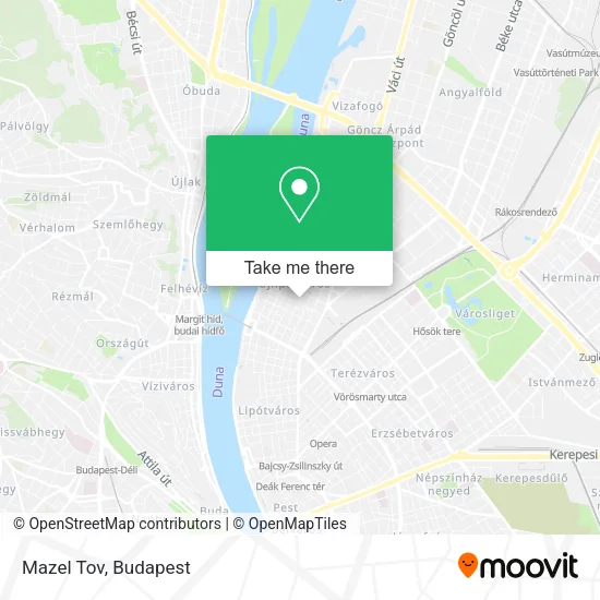 Mazel Tov map