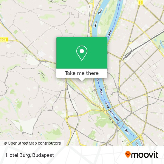 Hotel Burg map