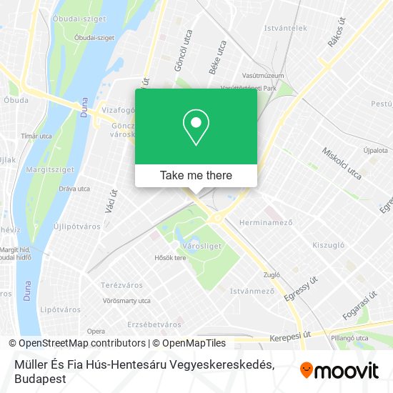 Müller És Fia Hús-Hentesáru Vegyeskereskedés map