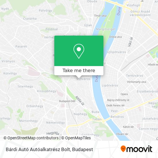 Bárdi Autó Autóalkatrész Bolt map