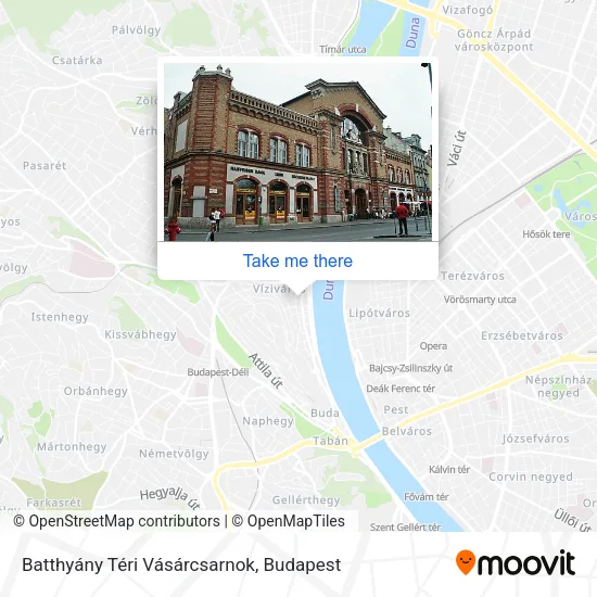Batthyány Téri Vásárcsarnok map