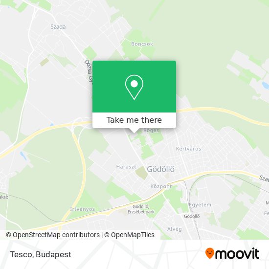 Tesco map