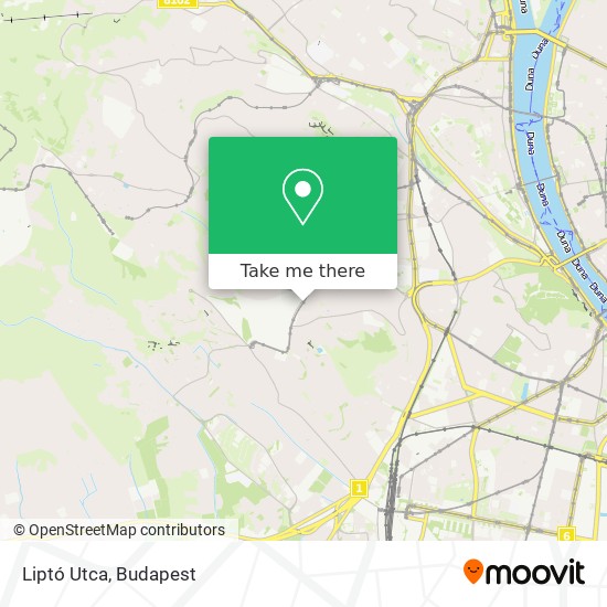 Liptó Utca map