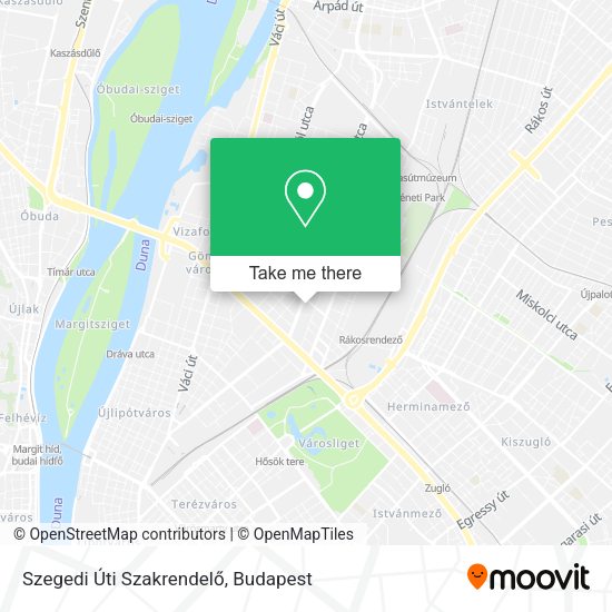 Szegedi Úti Szakrendelő map