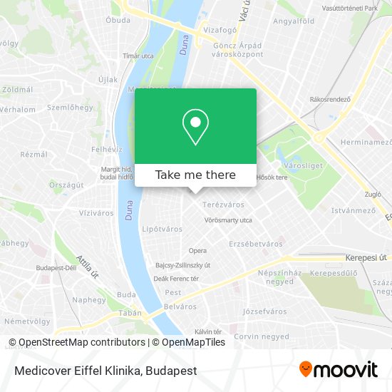 Medicover Eiffel Klinika map
