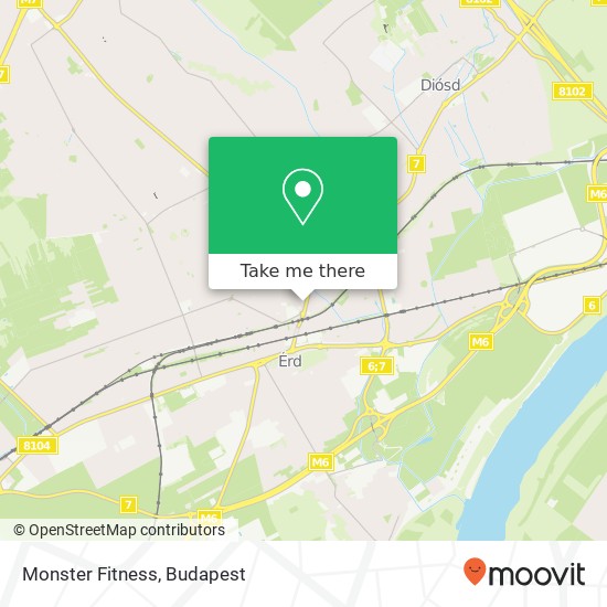 Monster Fitness map